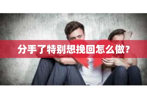 分手了特别想挽回怎么做？