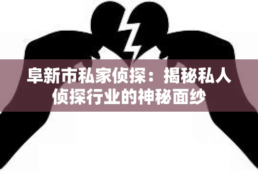 阜新市私家侦探：揭秘私人侦探行业的神秘面纱
