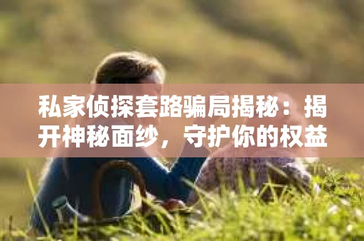 私家侦探套路骗局揭秘：揭开神秘面纱，守护你的权益