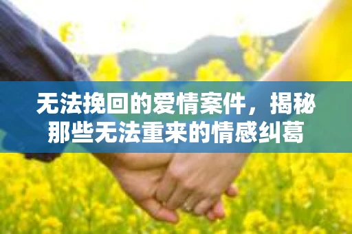 无法挽回的爱情案件，揭秘那些无法重来的情感纠葛
