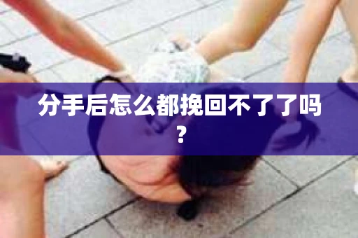 分手后怎么都挽回不了了吗? 分手后怎么都挽回不了了吗?